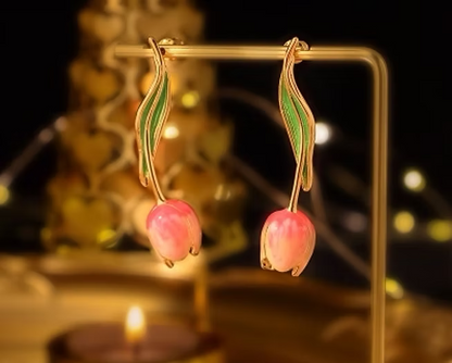 Tulip Cascade Earrings