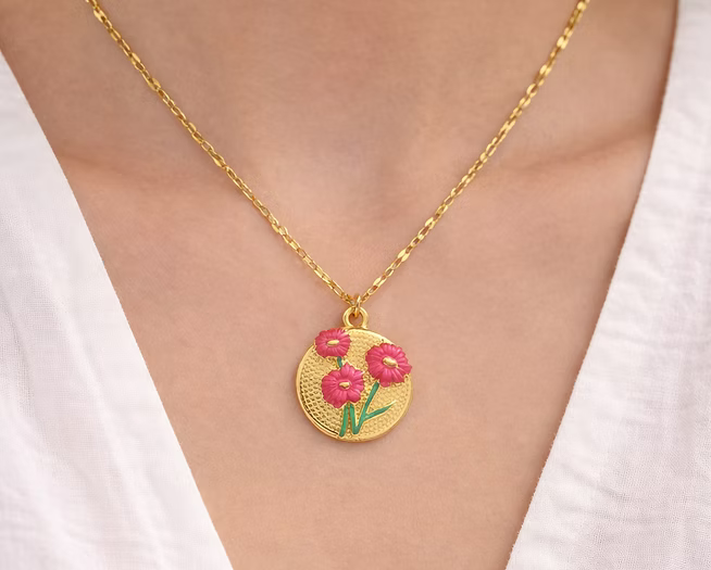 Peony Bloom Necklace