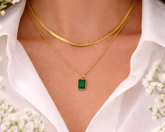 Jardin Deco-Layer Necklace