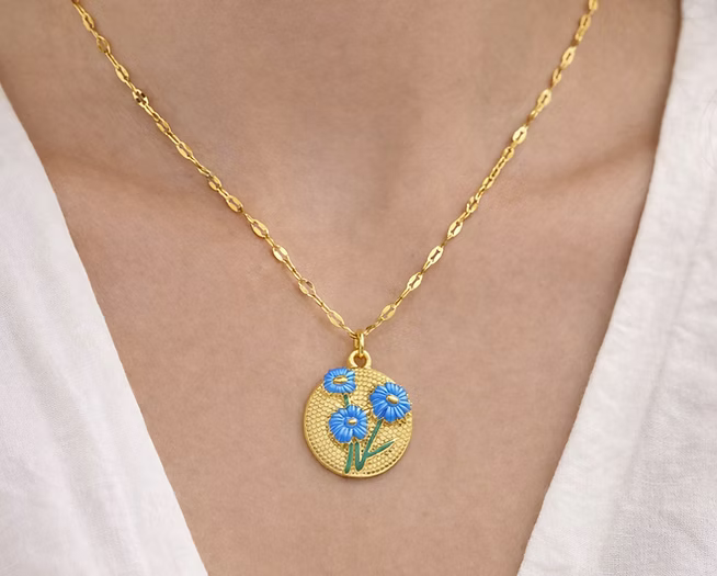 Peony Bloom Necklace