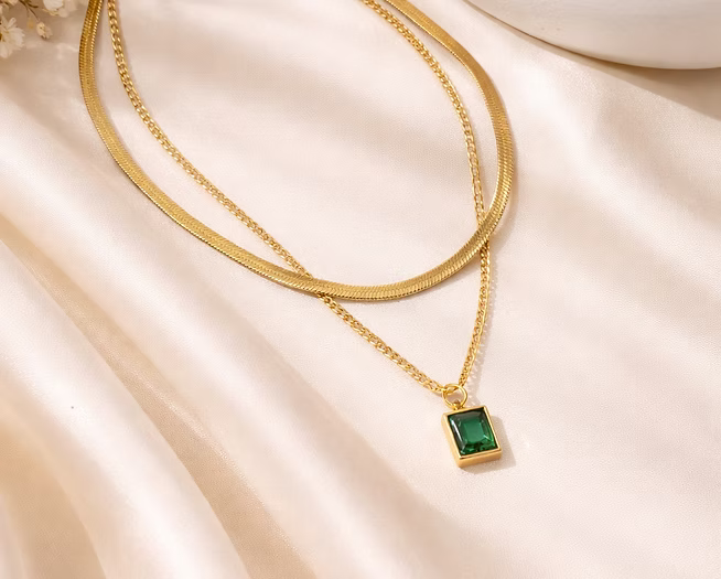 Jardin Deco-Layer Necklace
