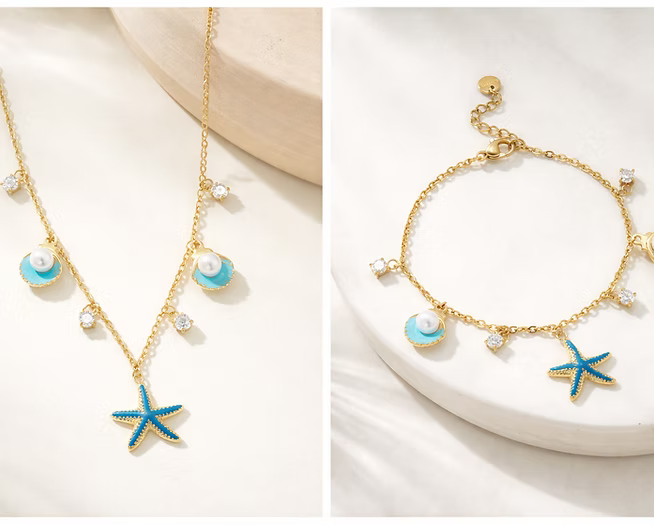 Capri Coast Necklace & Bracelet Set