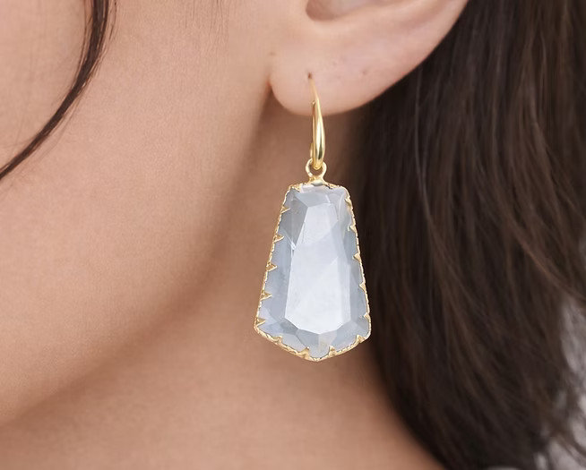 Talia Sea Glass Crystal Drops