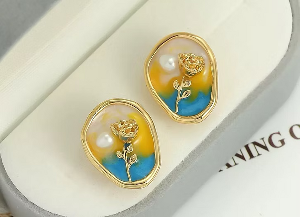 Pearl of Valor Earrings