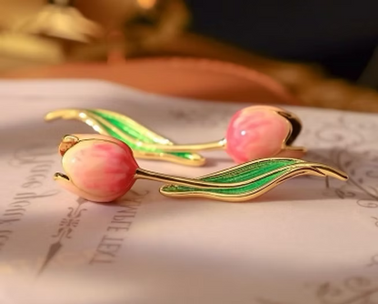 Tulip Cascade Earrings