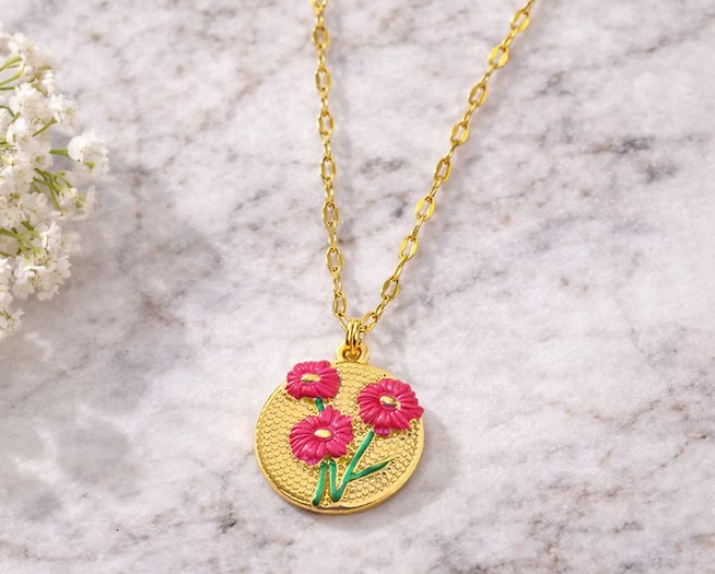 Peony Bloom Necklace