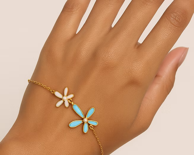 Daisy Dream Necklace & Bracelet Set