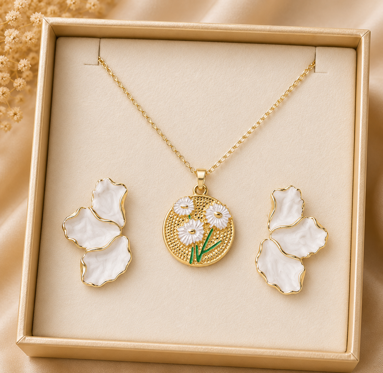 Peony Bloom Necklace