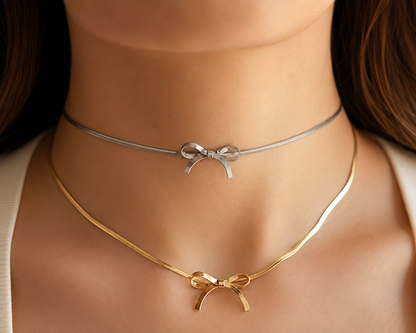 Elara BowTie Necklace