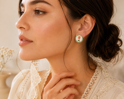 Roses de Mémoire Earring