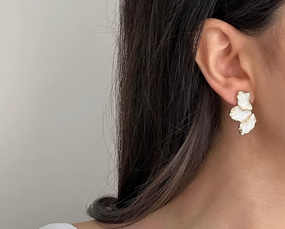 Floral Finesse Blossom Earrings