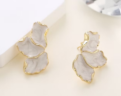 Floral Finesse Blossom Earrings