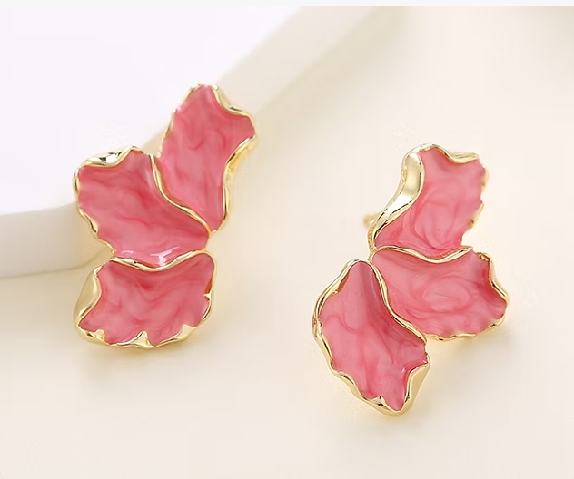 Floral Finesse Blossom Earrings