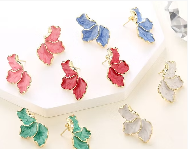 Floral Finesse Blossom Earrings